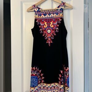 Black sleeveless dress